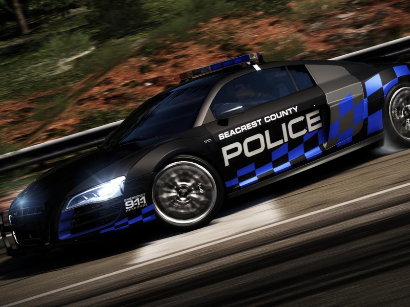 Audi R8 Police