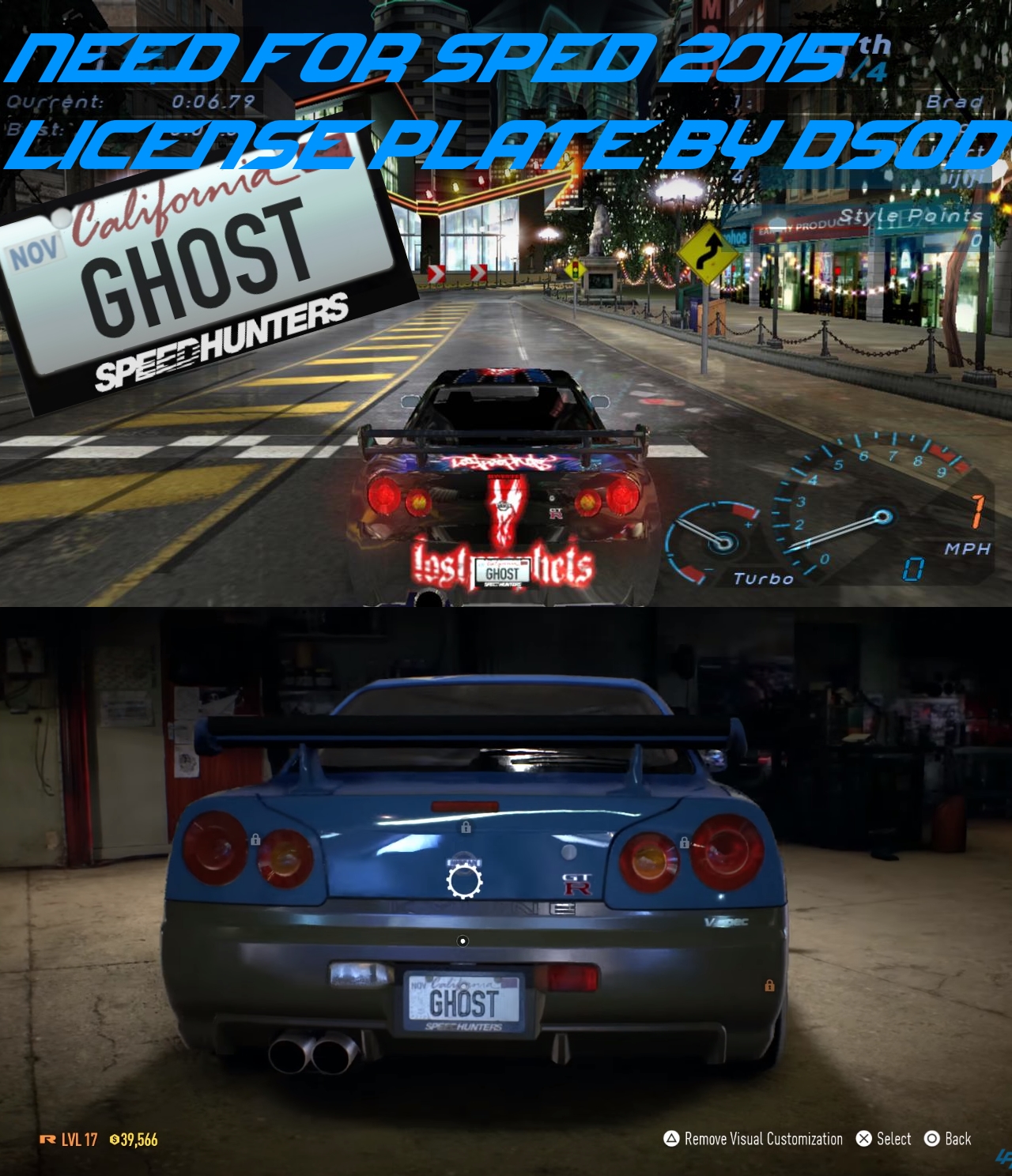 Need For Speed Underground Need For Speed 2015 License plate