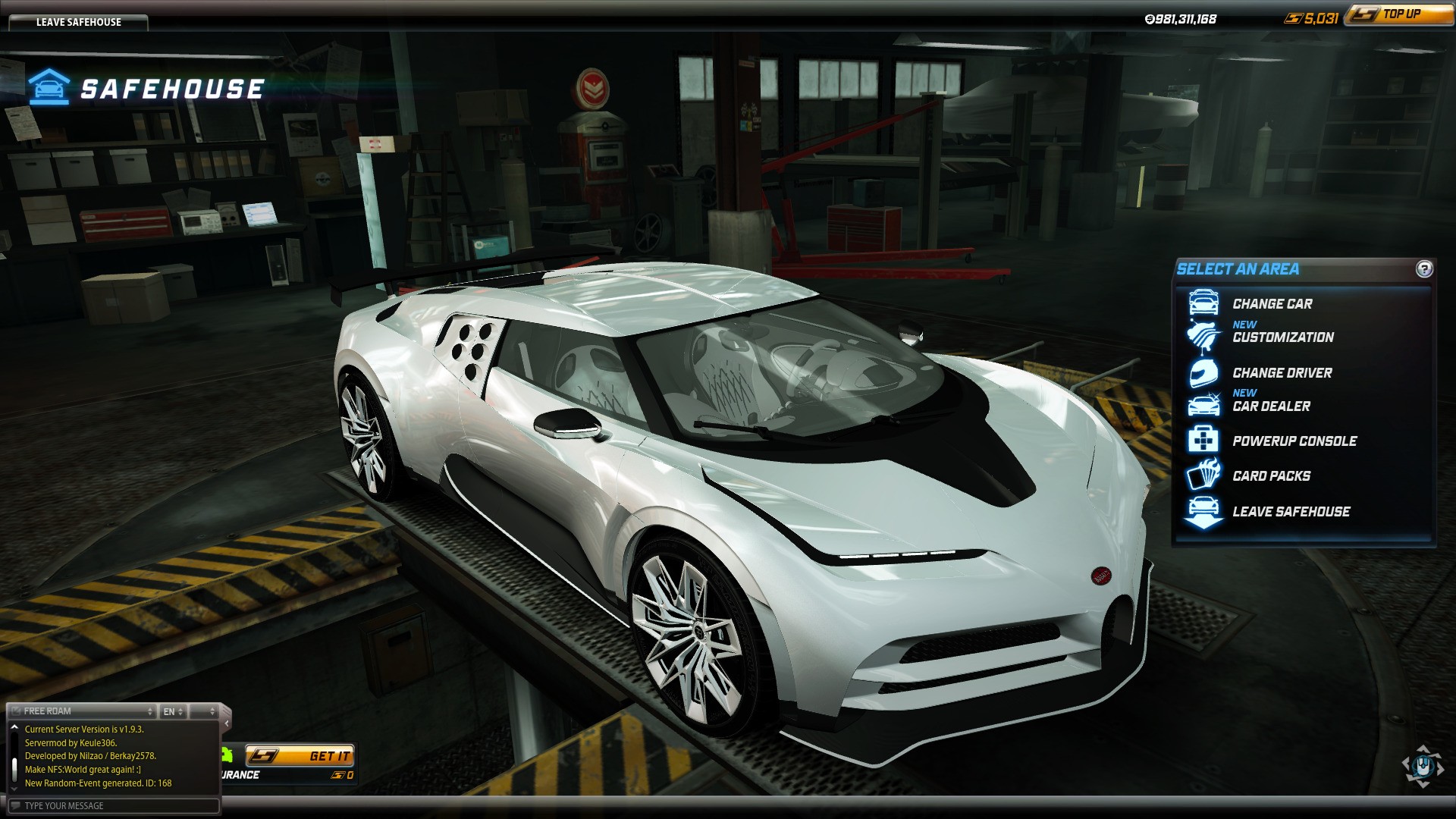 Need For Speed World 2019 Bugatti Centodieci