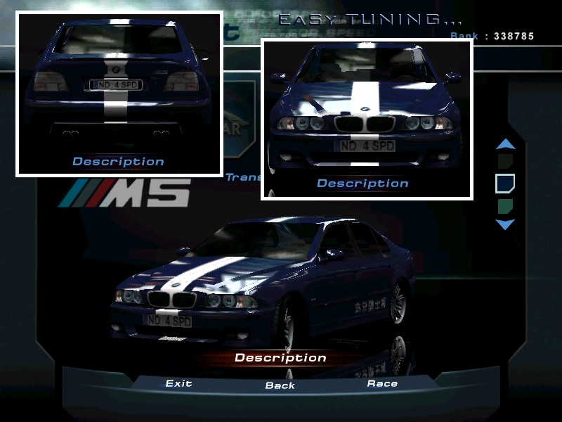 Need For Speed Hot Pursuit 2 BMW M5 Tuned